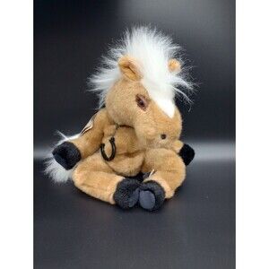 Boyds Bears Clyde Clopsdale Plush Horse Pony Clydesdale Stuffed Animal 2005